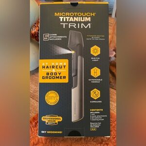 Titanium Trim Grooming Kit - Black